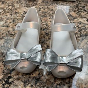 Mini Melissa iridescent shoes size 11